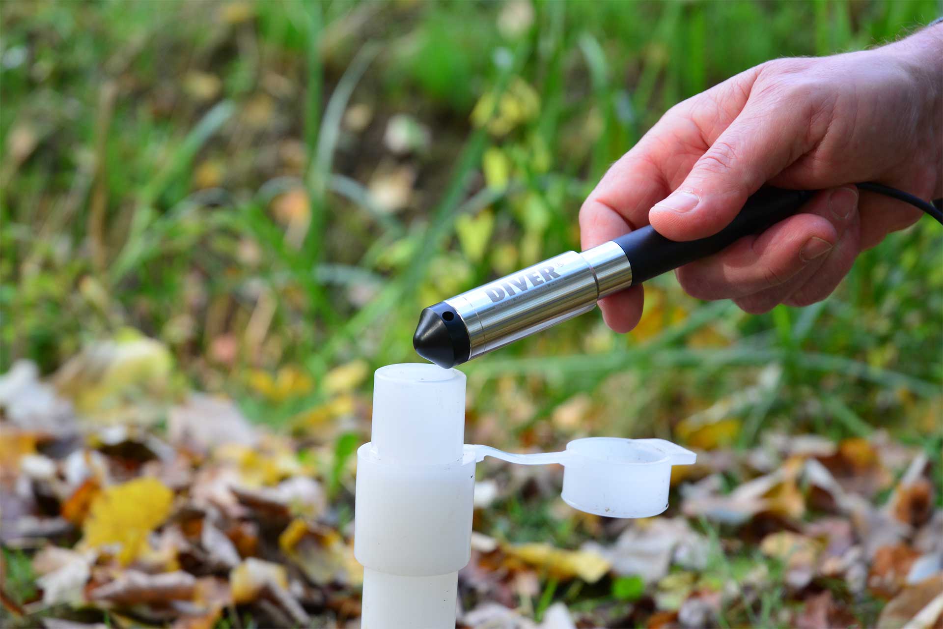 Using a Diver water level logger