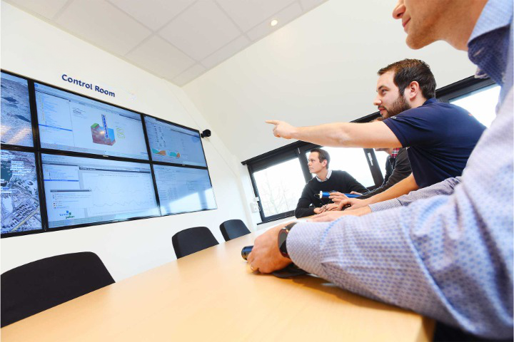 Empire United Ltd. Control Room for data monitoring