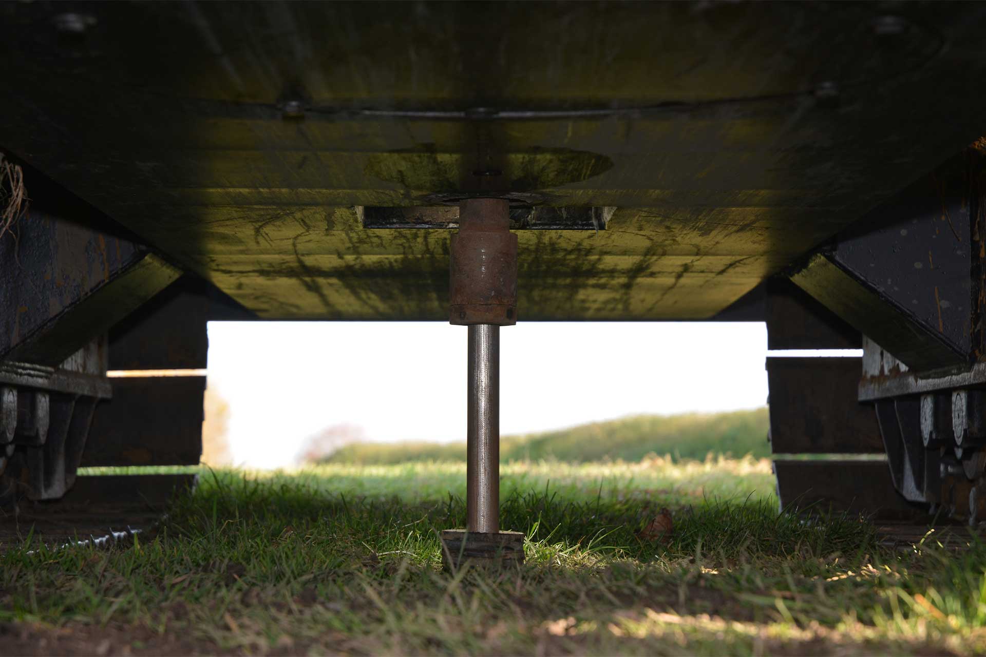 CPT cone going into the ground